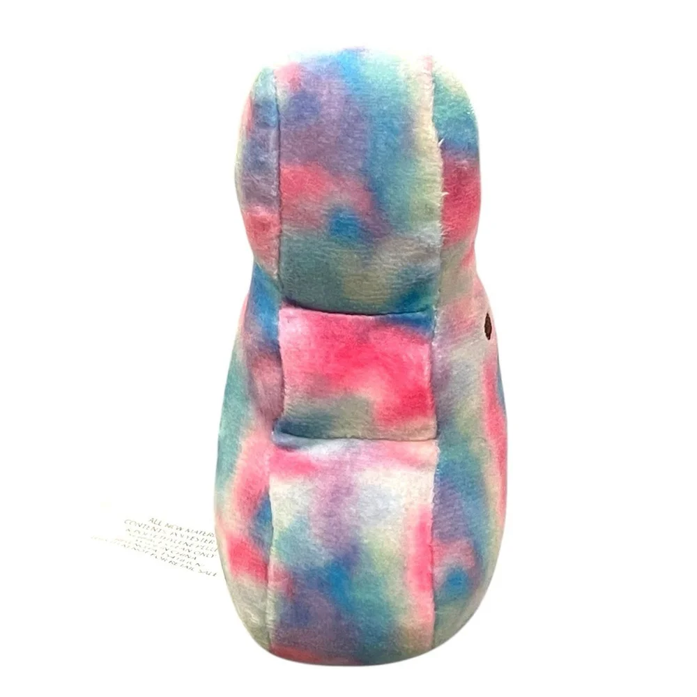 Peeps Just Born Tie Dye Rainbow Bunny Rabbit Plush Stuffed Animal Small 6